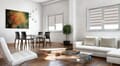 Doppelrollo 5102 Wohnzimmer Grau