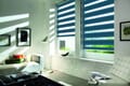 Doppelrollo 5105 Wohnzimmer Blau