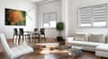 Doppelrollo 5086 Wohnzimmer Grau