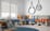 Doppelrollo Espesso 5155 Wohnzimmer