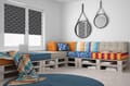Doppelrollo Extrano 5164 Wohnzimmer