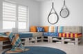 Doppelrollo Fino 5133 Wohnzimmer