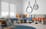Doppelrollo Nobile 5117 Wohnzimmer