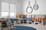 Doppelrollo Plantado 5151 Wohnzimmer