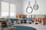 Doppelrollo Pletenica 5159 Wohnzimmer