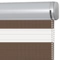 Doppelrollo 5013 Kassette Braun , Grau