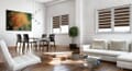 Doppelrollo 5013 Wohnzimmer Braun , Grau