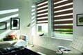 Doppelrollo 5013 Wohnzimmer Braun , Grau