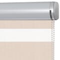 Doppelrollo 5058 Kassette Beige , Braun , Rot