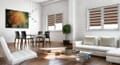 Doppelrollo 5059 Wohnzimmer Braun