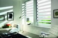 Doppelrollo 5072 Wohnzimmer Grau , Weiß