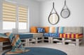 Doppelrollo Strio 5110 Wohnzimmer