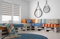 Doppelrollo Strio 5111 Wohnzimmer