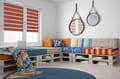 Doppelrollo Strio 5116 Wohnzimmer