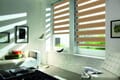 Doppelrollo 5034 Wohnzimmer Braun