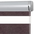 Doppelrollo 5042 Kassette Grau , Lila