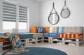 Doppelrollo Tenero 5118 Wohnzimmer