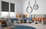 Doppelrollo Tenero Blackout 5148 Wohnzimmer