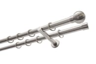 Gardinenstange Kugel 2-Lauf