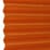 Plissee 1592 Falten Detail Orange