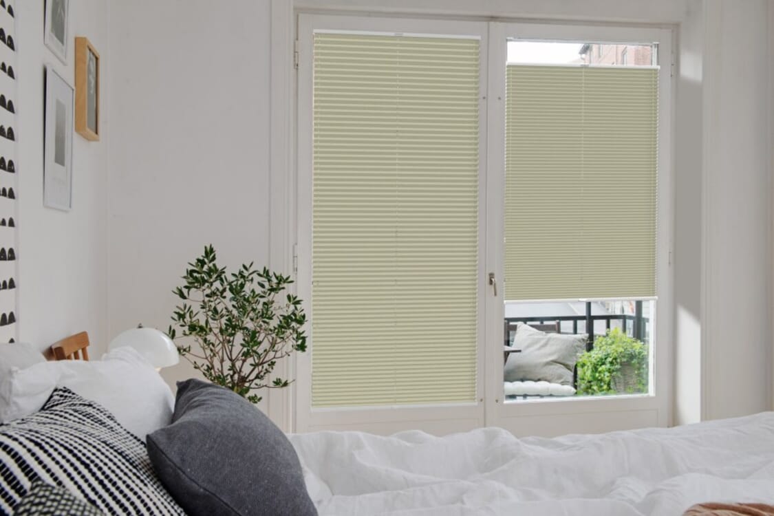 Plissee 1754 Schlafzimmer Beige