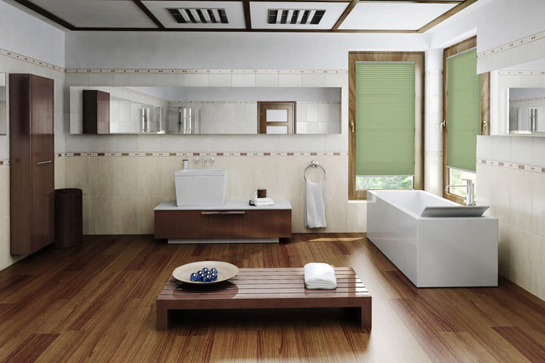 Plissee Ambience 1543 Badezimmer