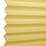 Plissee 1731 Falten Detail Gelb