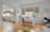 Plissee Crush Topar Plus 1642 Esszimmer