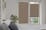 Plissee Crush Topar Plus 1642 Schlafzimmer