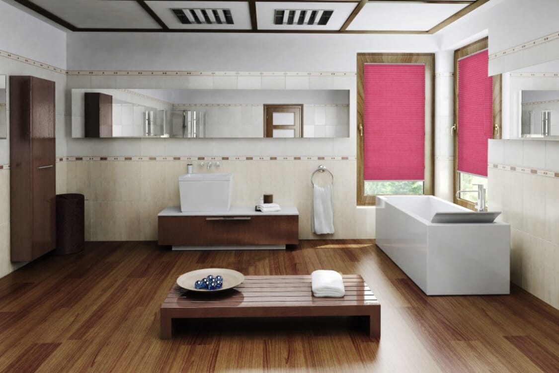 Plissee Crush Topar Plus 1659 Badezimmer