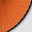 Plissee 1342 Falten Detail Orange