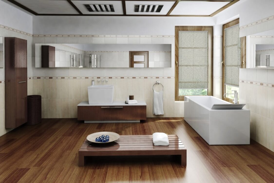 Plissee Duchessa 1760 Badezimmer
