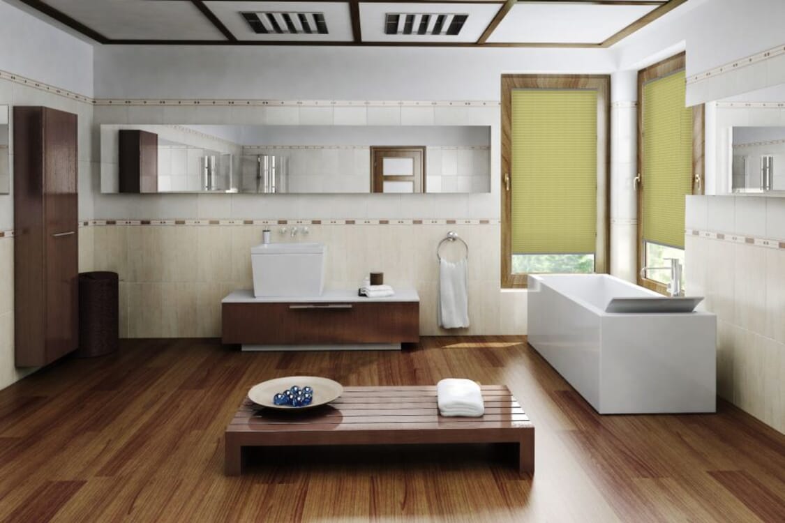 Plissee Elegant 1222 Badezimmer