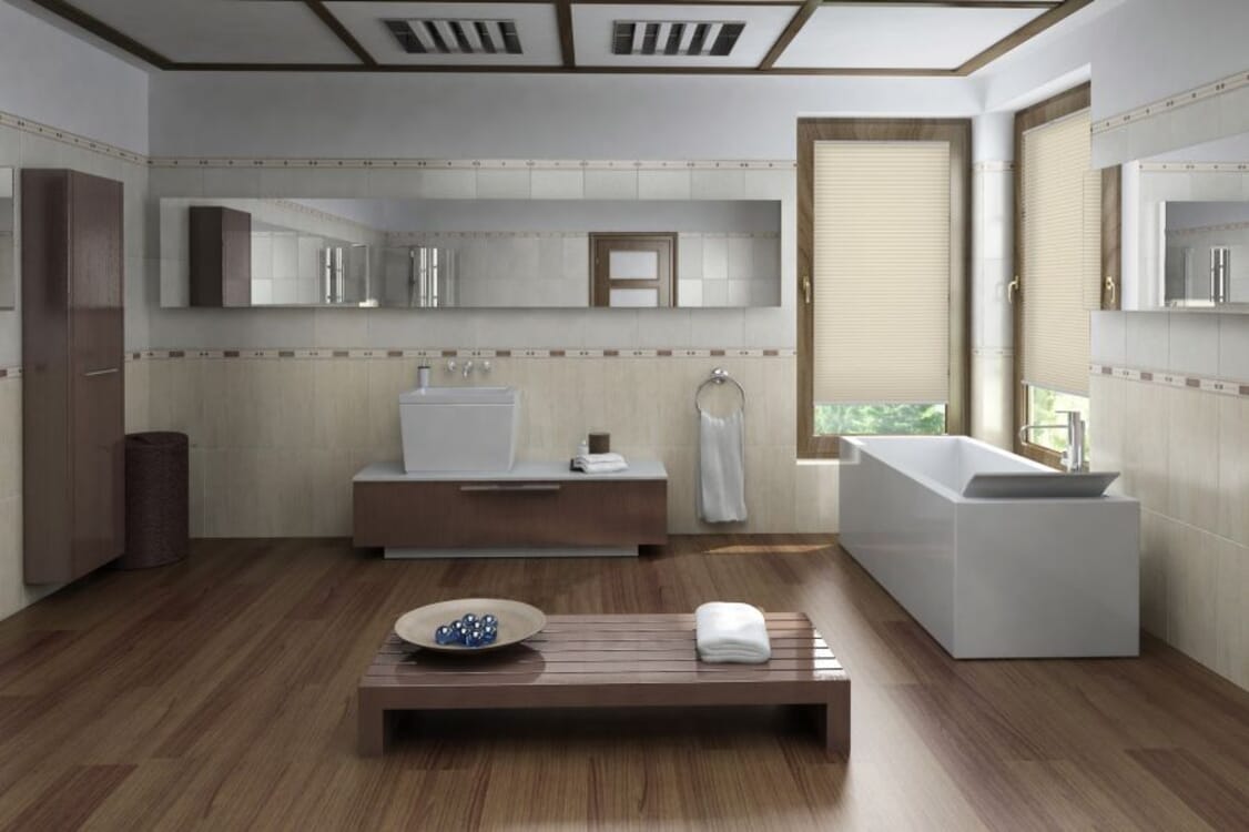 Plissee Fashion Perlex 1371 Badezimmer