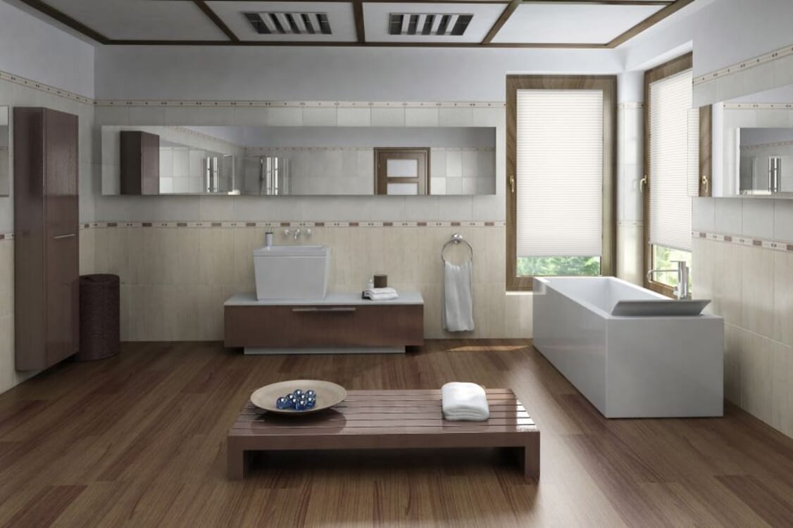 Plissee Fashion Perlex 1373 Badezimmer
