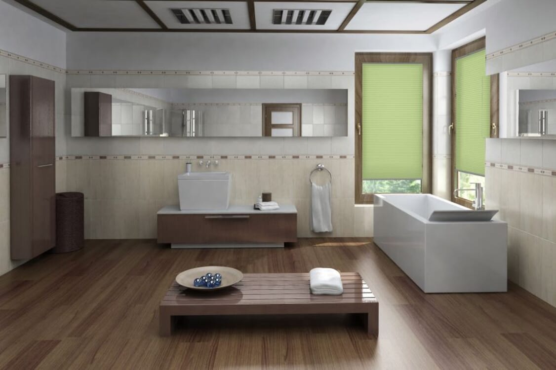 Plissee Fashion Perlex 1379 Badezimmer
