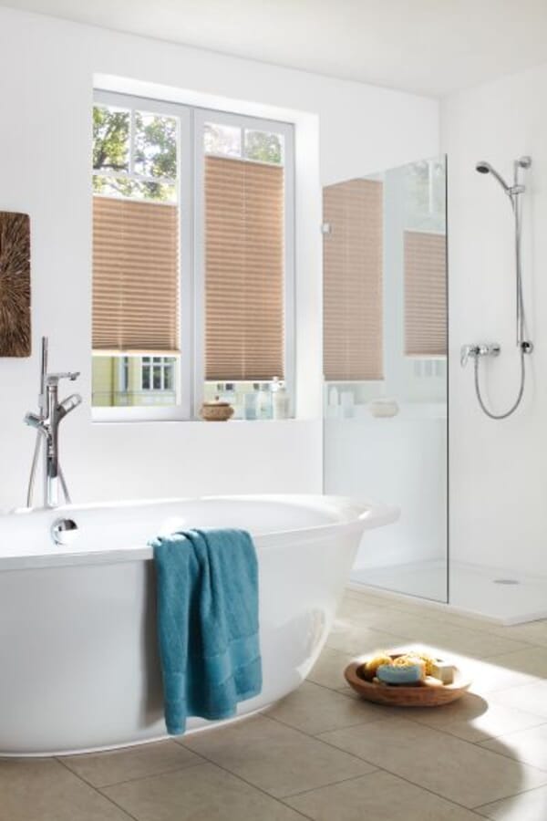 Plissee Fibre 1530 Badezimmer