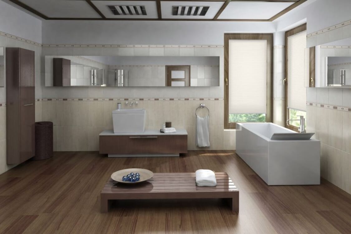 Plissee Freja 1763 Badezimmer