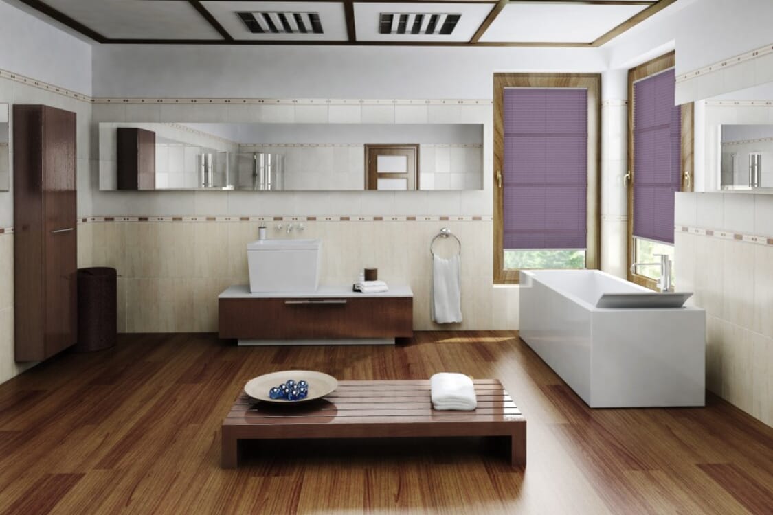 Plissee Freja 1776 Badezimmer
