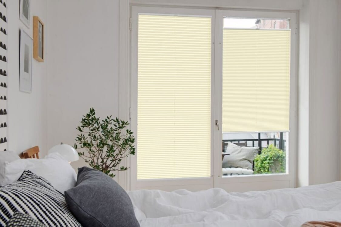 Plissee 4243 Schlafzimmer Beige