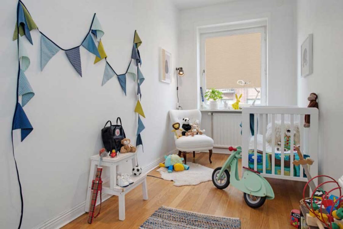 Plissee 1003 Kinderzimmer Beige