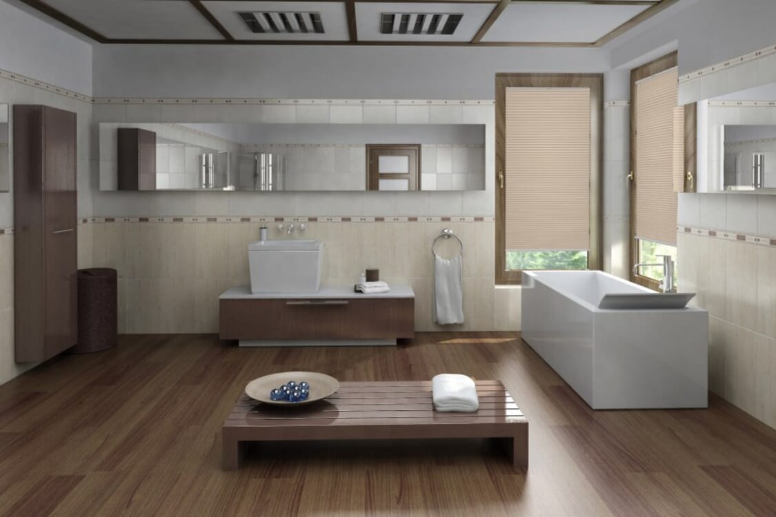 Plissee Lagana Blackout 1911 Badezimmer