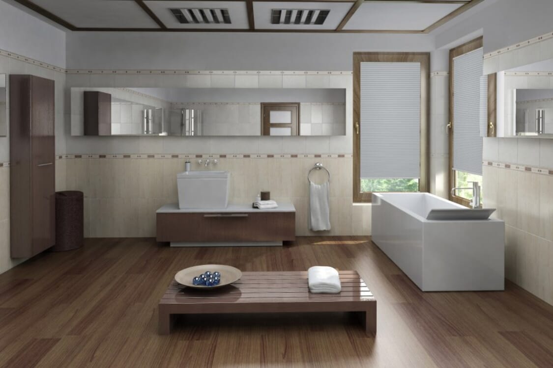Plissee Lagana Blackout 1912 Badezimmer