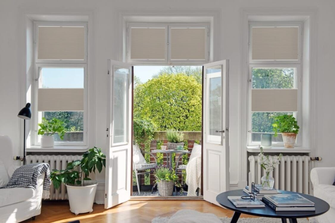 Plissee Lea Topar 1604 Wohnzimmer