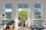 Plissee Lea Topar 1607 Wohnzimmer