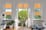 Plissee Lea Topar 1609 Wohnzimmer