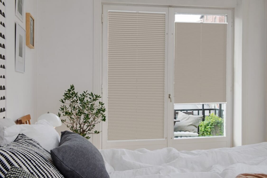 Plissee 1576 Schlafzimmer Beige