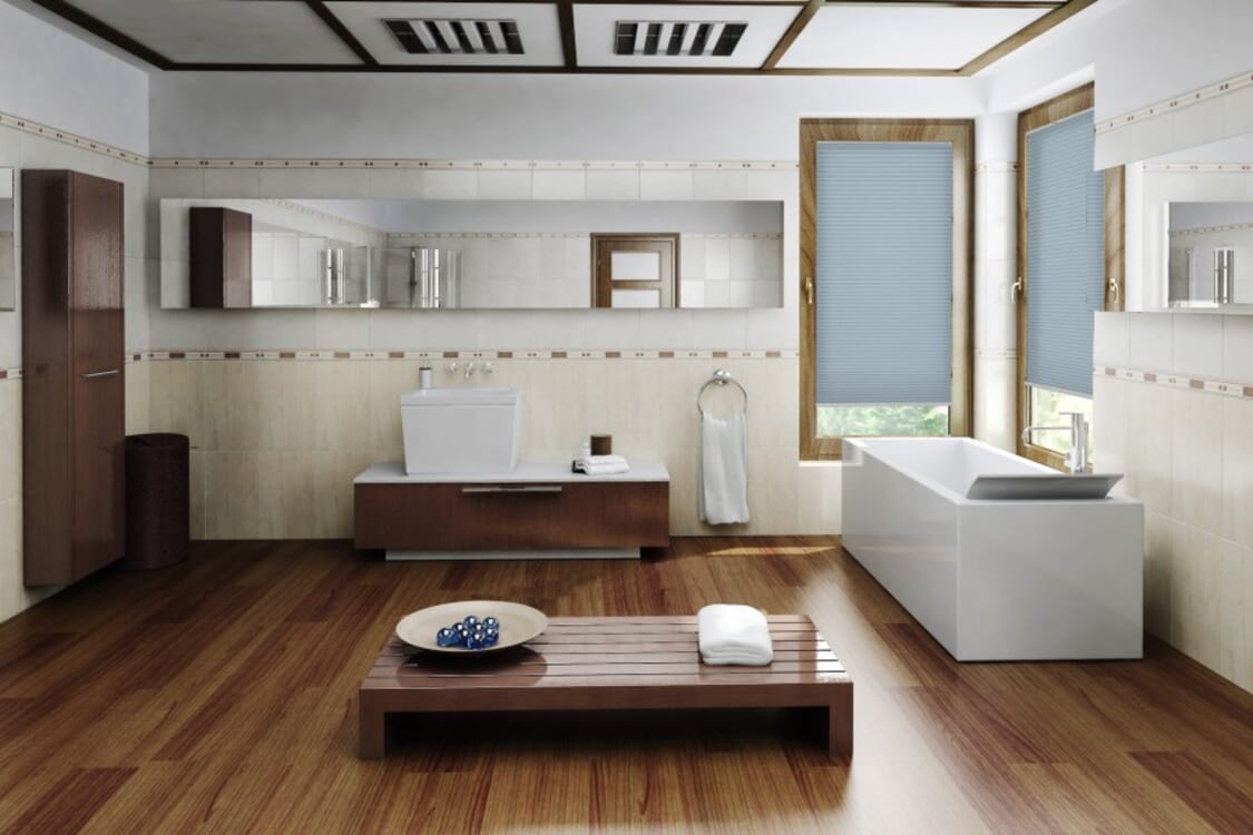 Plissee Madita 1677 Badezimmer