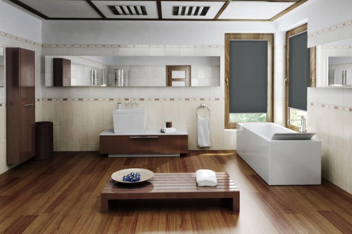 Plissee Madita 1678 Badezimmer