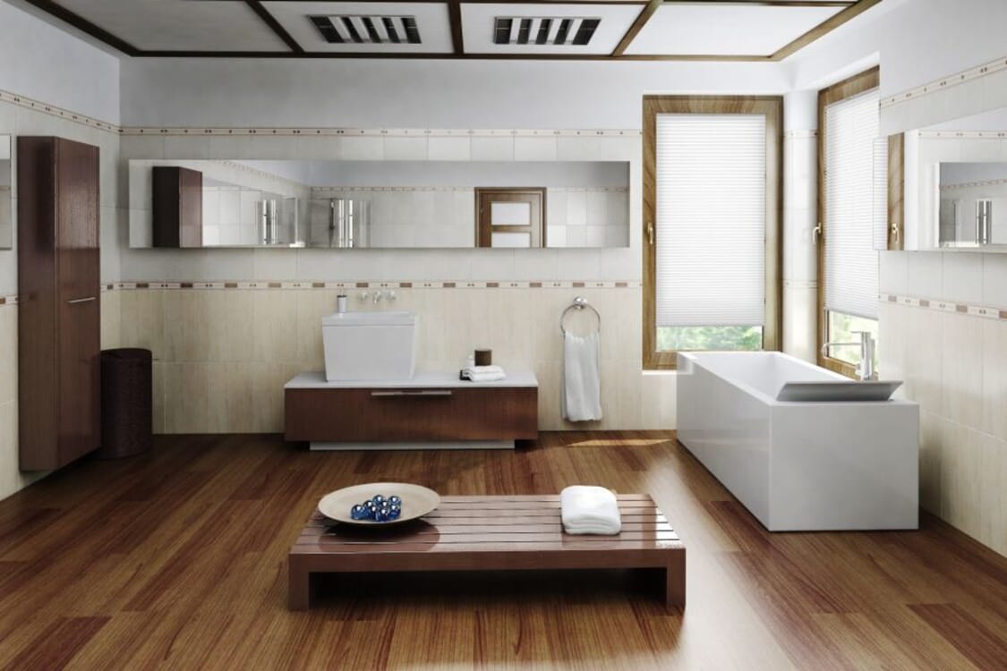 Plissee Pure 1399 Badezimmer